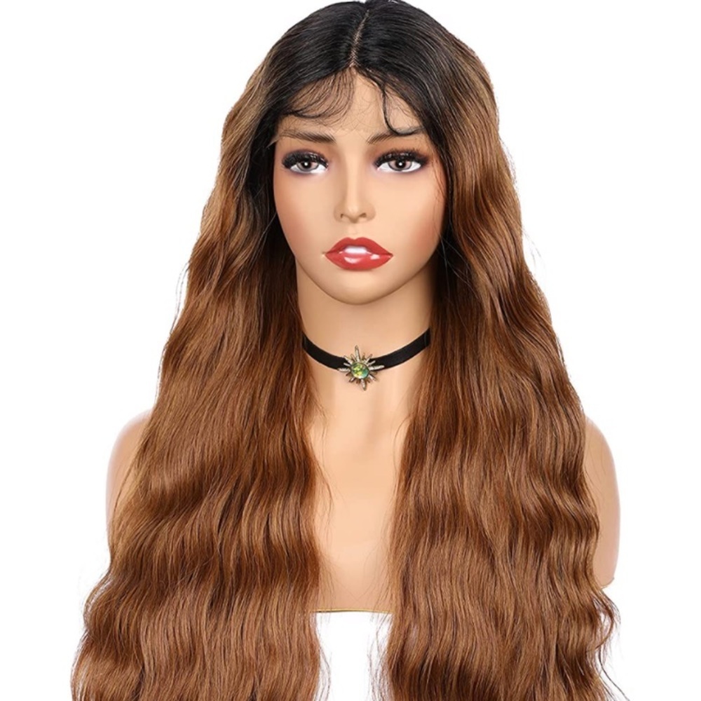 28inch Ombre 1B/30 Lace Front Wig